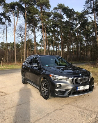 BMW X1 cena 78500 przebieg: 137200, rok produkcji 2016 z Kościan małe 436